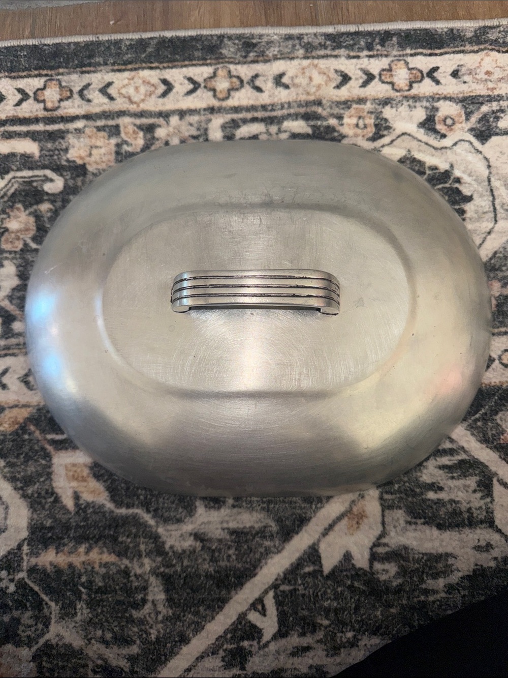 VTG MAGNALITE Sidney 0 Wagner Ware 8 Qt LID ONLY 10x13  4265-M or 4265-P